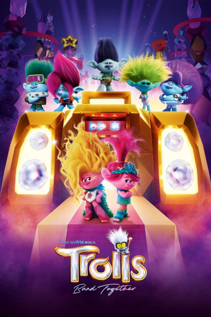 Official poster for Trolls 3
